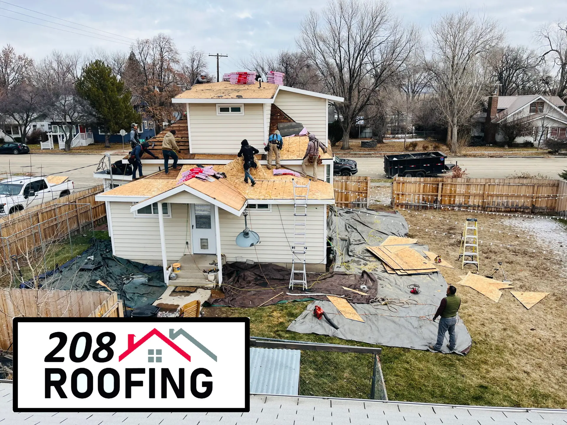 208 Roofing project