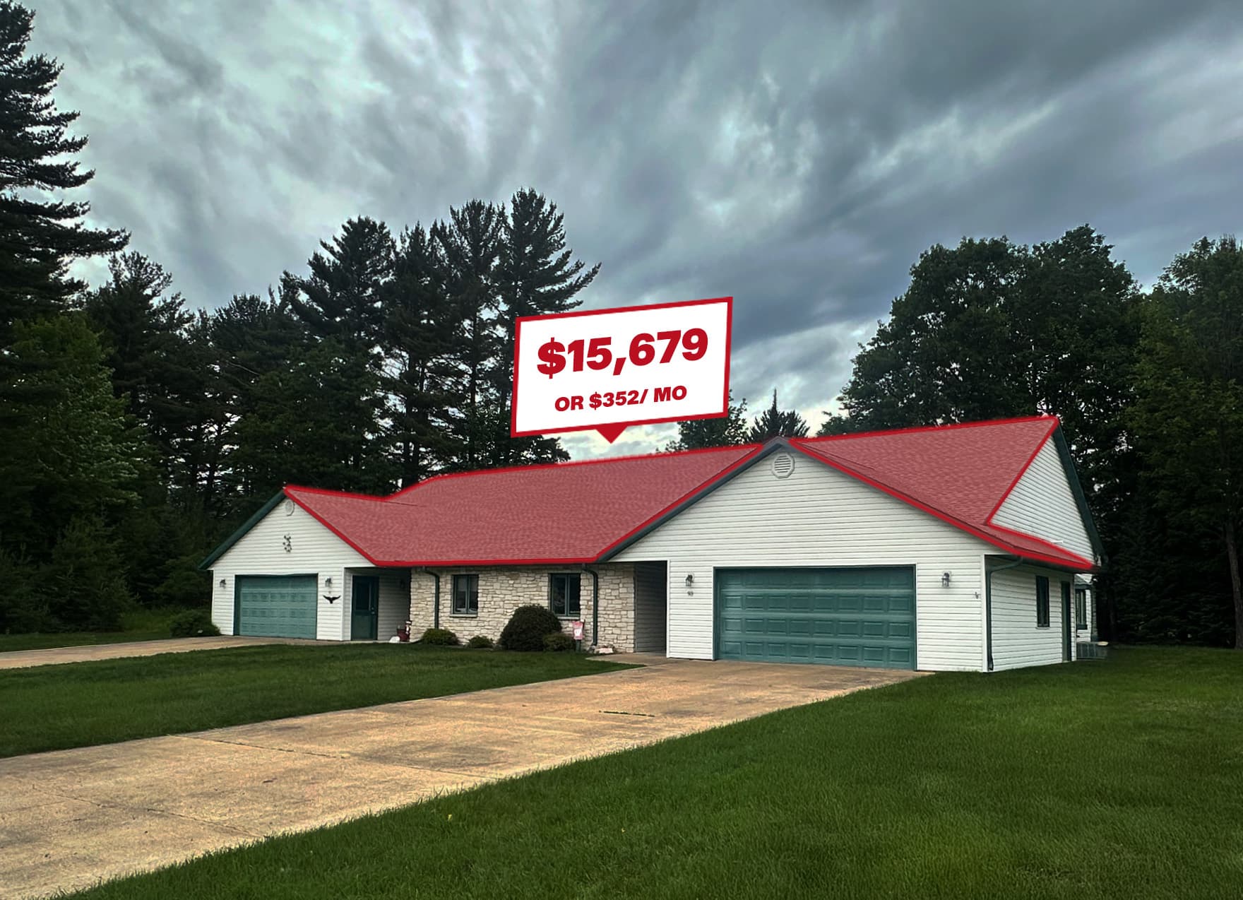 Eagle River Roofing project
