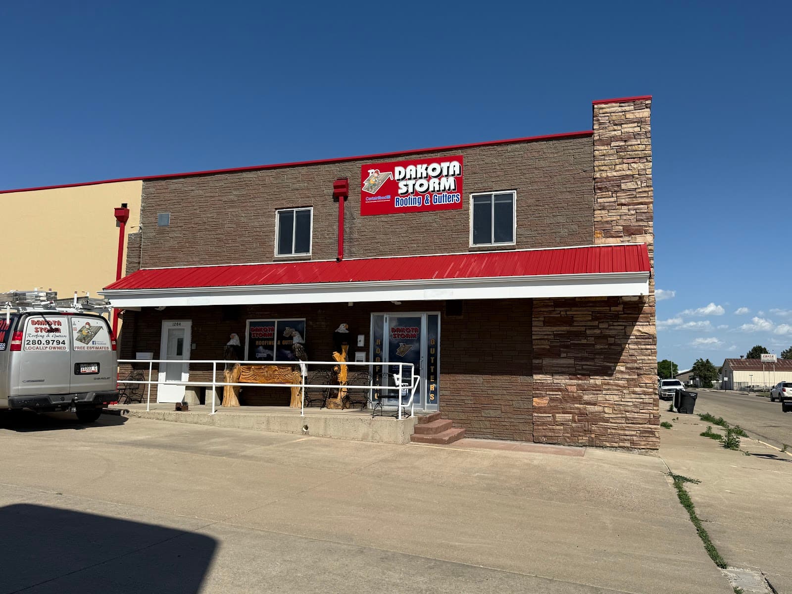 Dakota Storm Roofing project