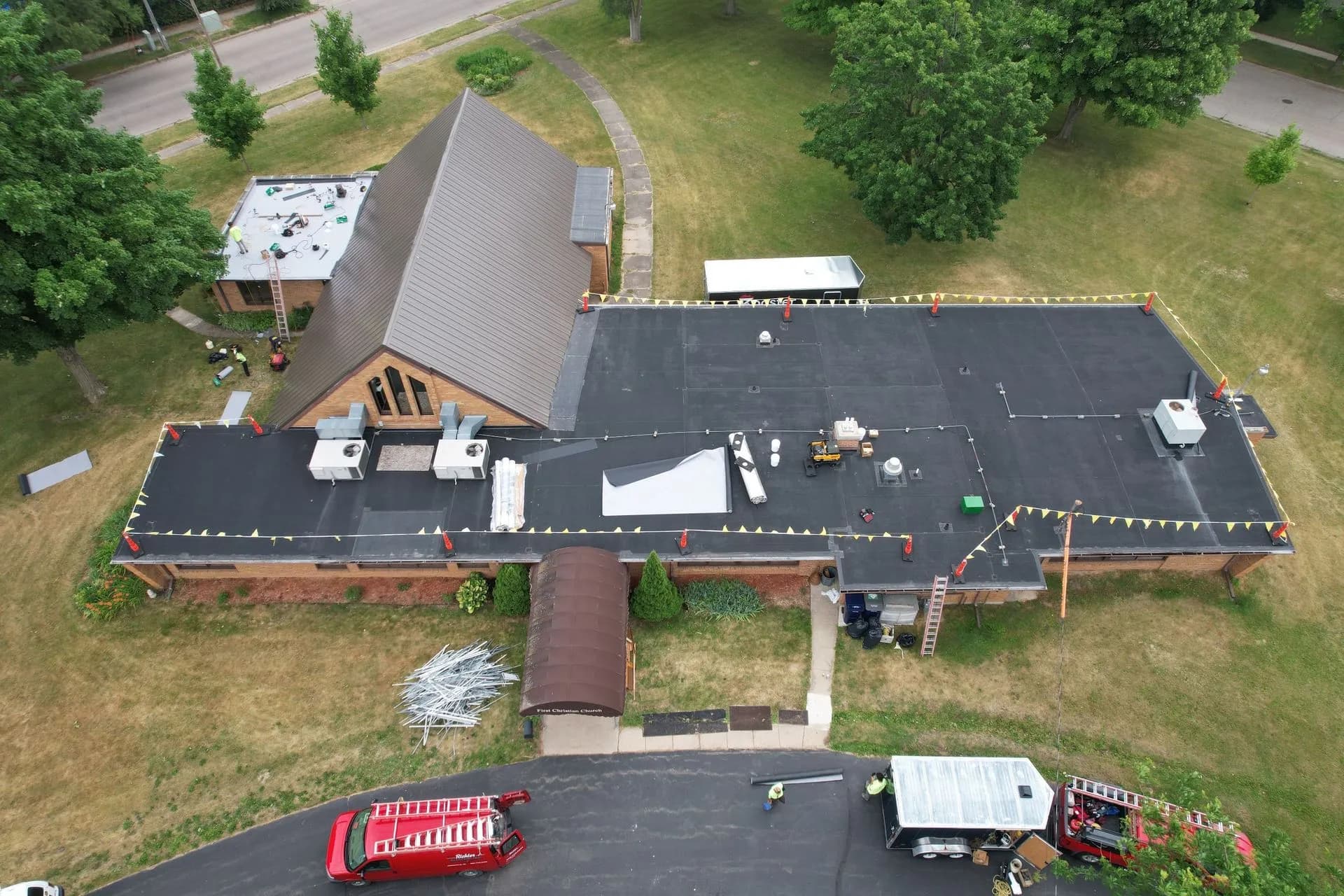 Rooster Roofing project