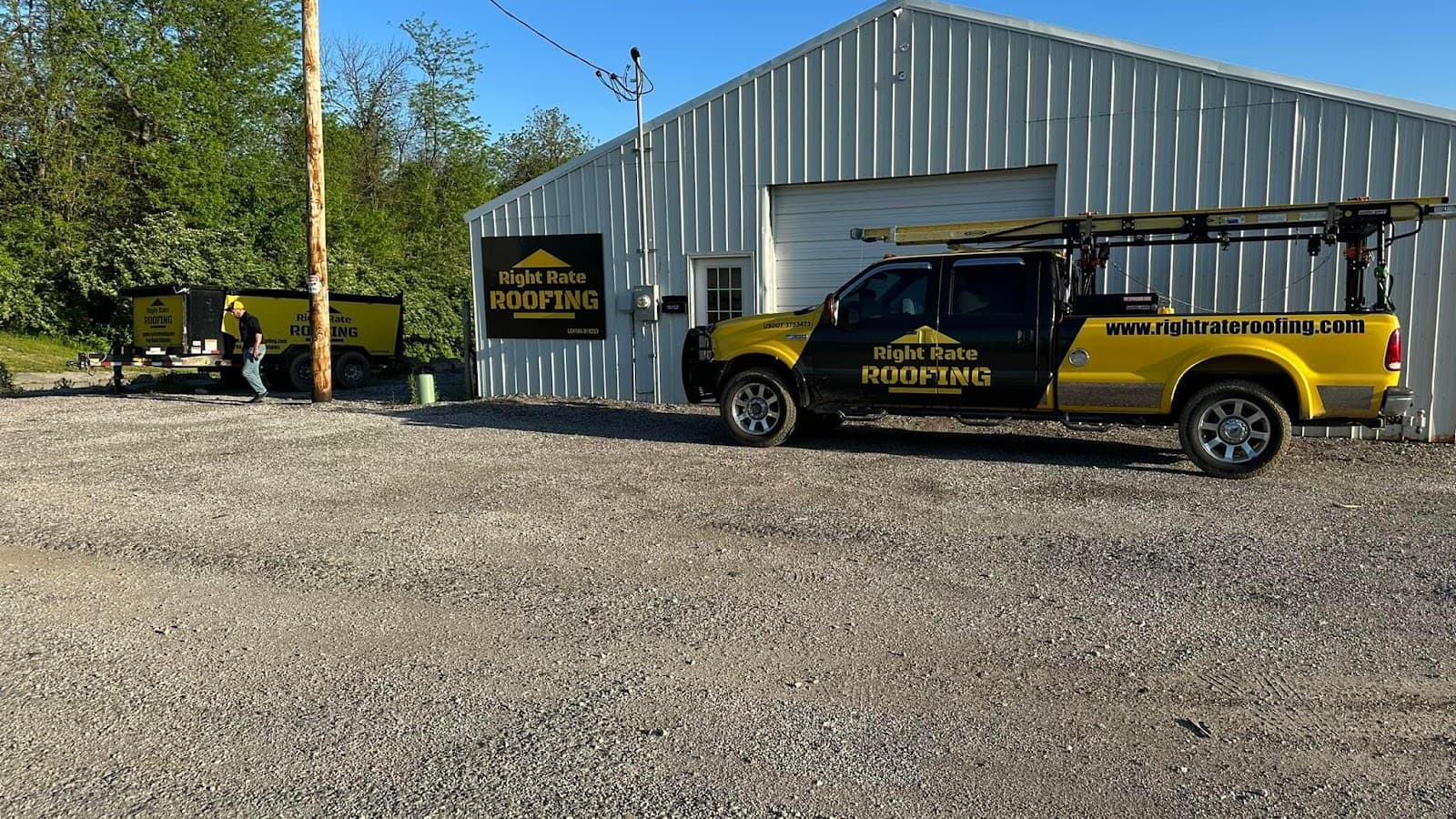 Right Rate Roofing New London project